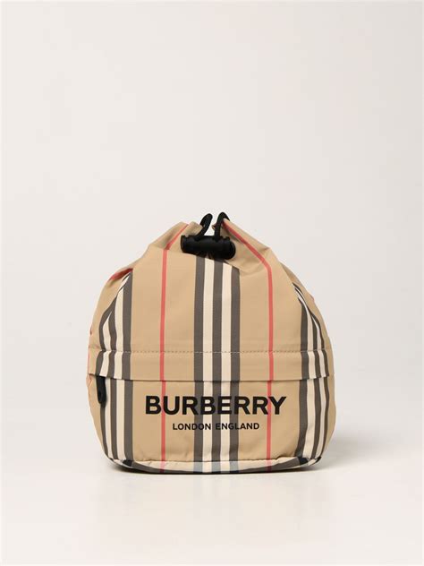 burberry nylon bucket bag.